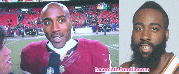 想看哈登没胡子?看看nfl红人队比赛不就行了.