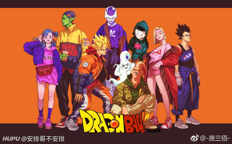 大家还记得一套七龙珠人物穿潮牌的壁纸吗,求一下原图