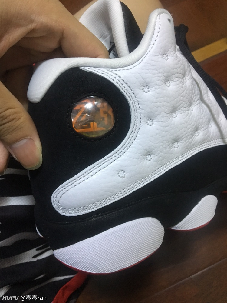 aj13 熊猫猫眼贴纸材质