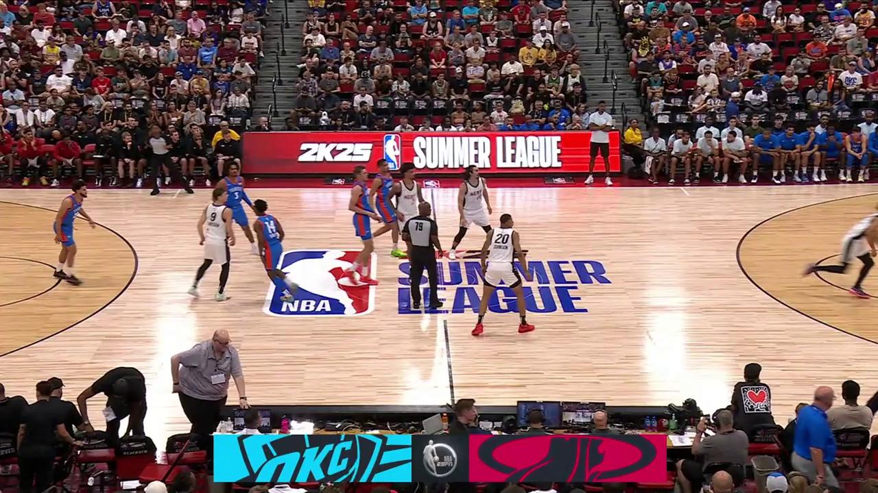 2024拉斯维加斯夏联 热火轻取雷霆 全场集锦-nba-热火专区-虎扑社区