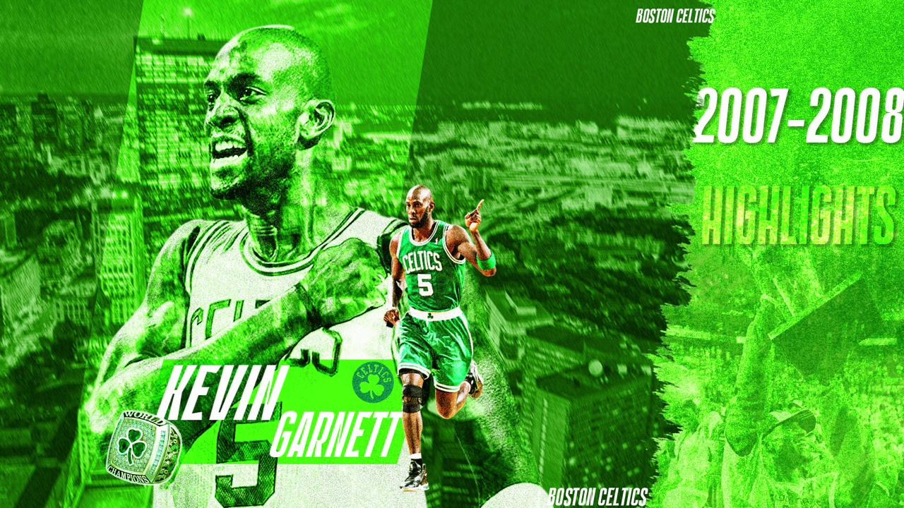 感受下kg的低位技术!加内特07-08夺冠赛季高光集锦 part1