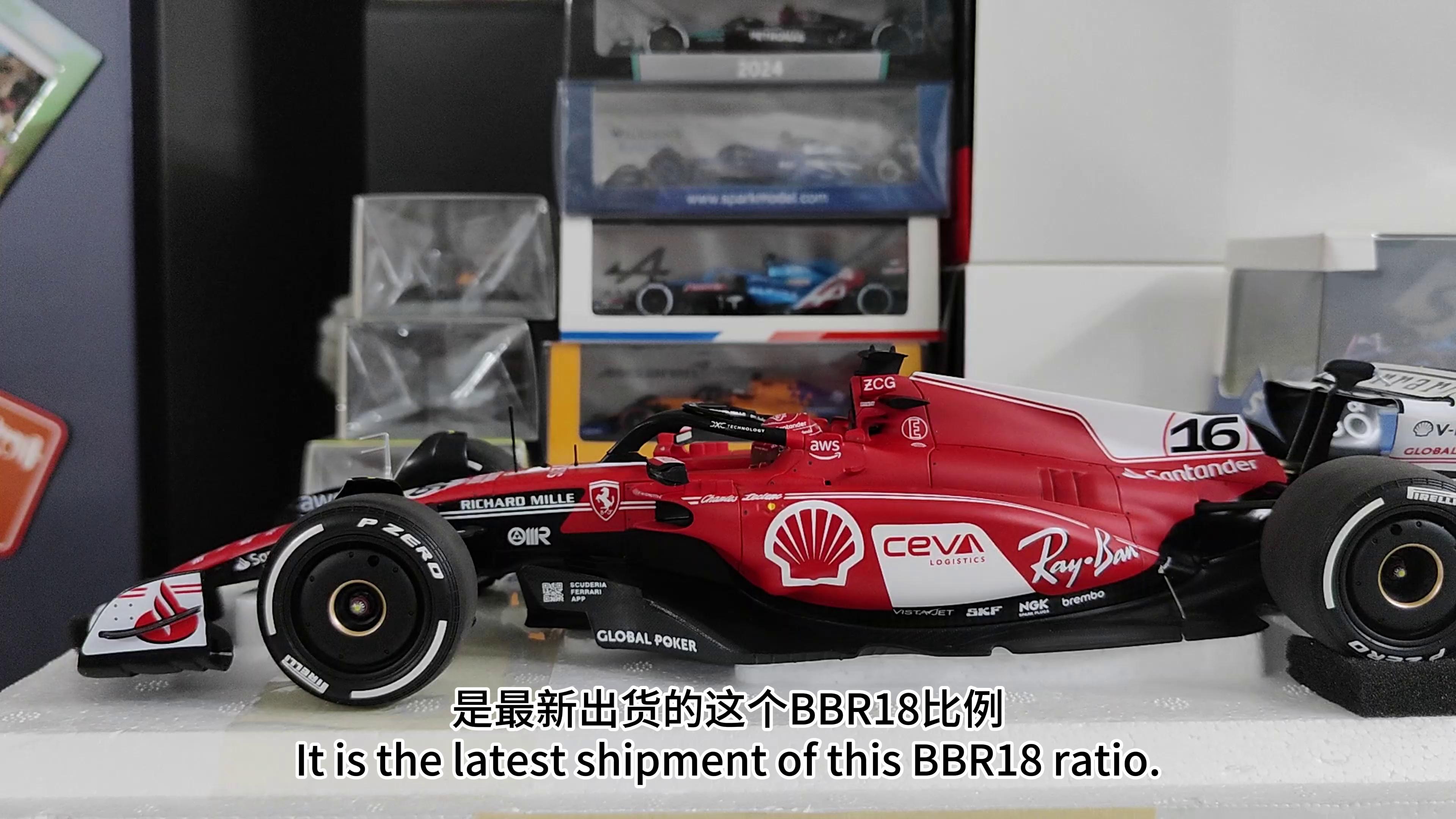 开箱bbr 18比例勒克莱尔模型 内含抽奖预告 拉斯维加斯特涂模型