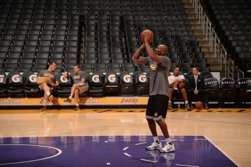 成功源自20年的坚持 一组罕见科比训练高清图