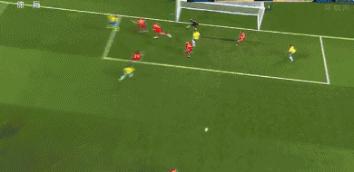 德布劳内世界波奥古斯托破门难救主,比利时2-1巴西晋级半决赛