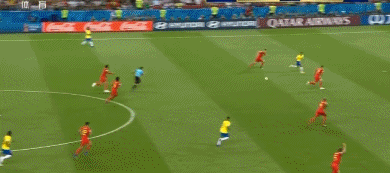 德布劳内世界波奥古斯托破门难救主,比利时2-1巴西晋级半决赛