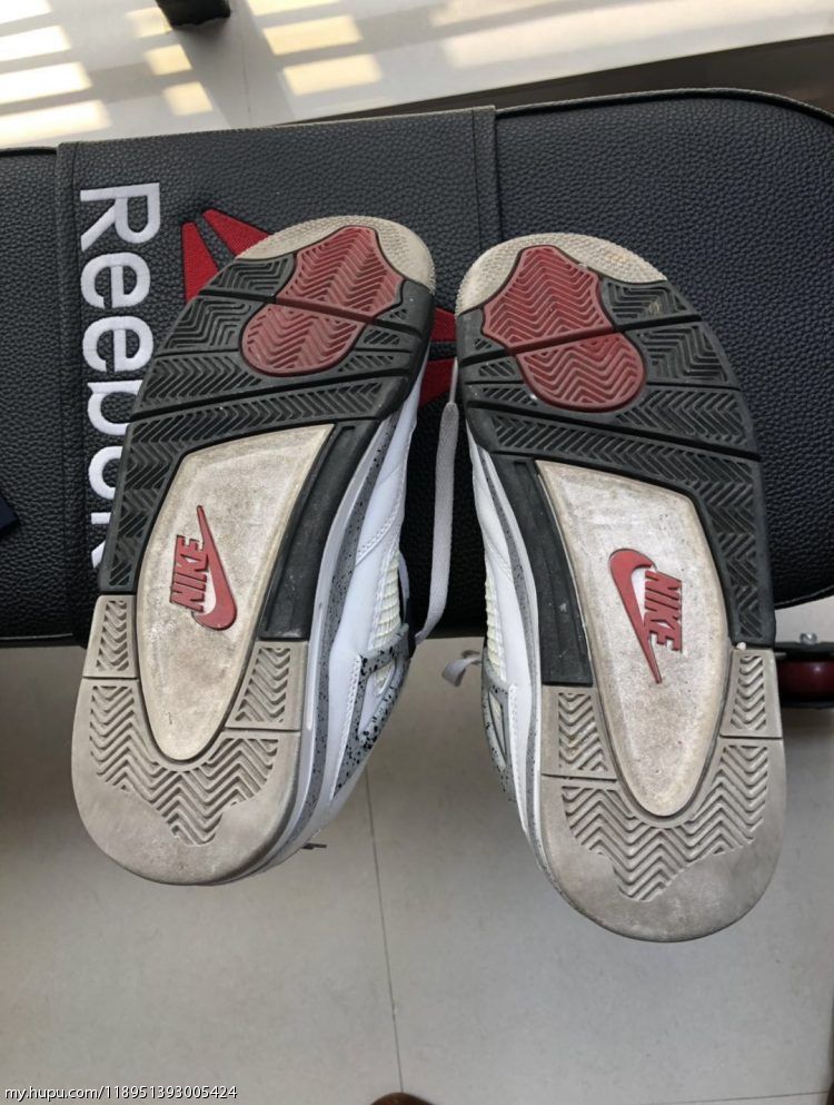 aj 4 白水泥 褶皱后的老鞋最好看的时刻