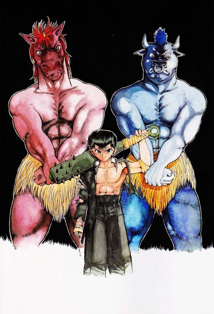 经典鉴赏5:烂尾楼的诞生——幽游白书画集欣赏下