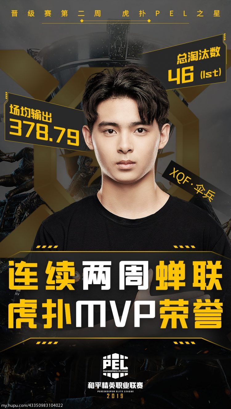 [活动] 虎扑pel之星 晋级赛第二周获得者:xqf·伞兵!