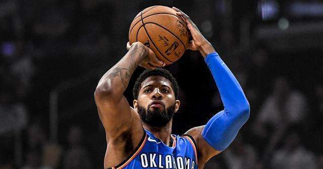 9.保罗乔治不仅人帅,投篮也是非常丝滑!