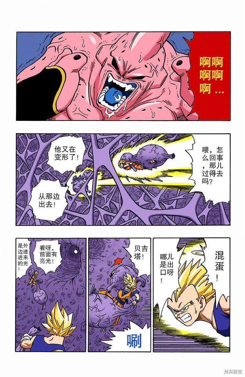 《七龙珠》魔人布欧篇 第507话 布欧体内的两个布欧-ACG圈-虎扑社区