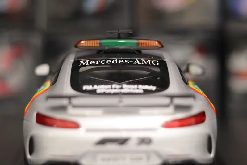 f1赛车模型照片展示 f12020安全车模型