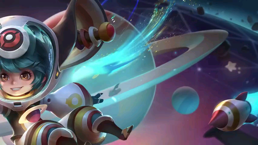 李元芳新皮肤银河之约好可爱你给打几分