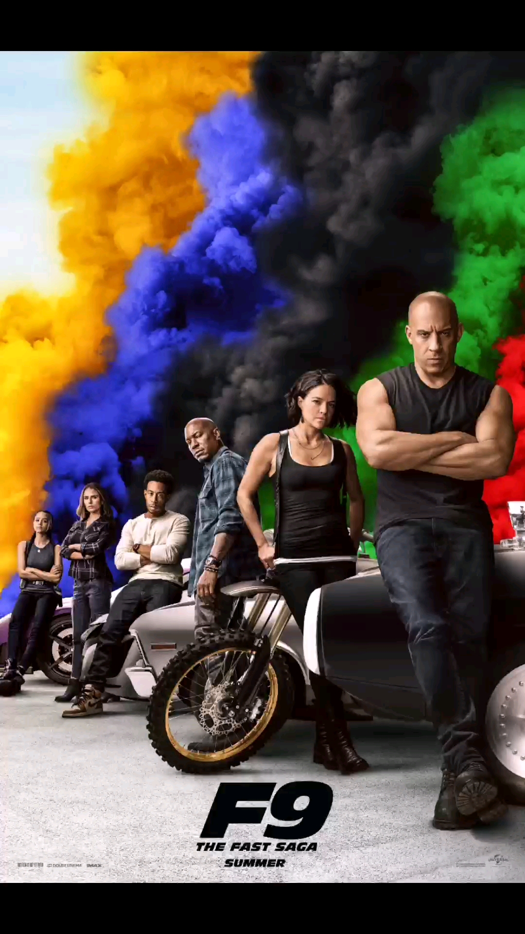 速度与激情9的海报大家觉得怎么样