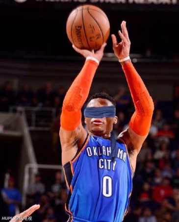 [话题团]僵尸跳投去哪了?威少本赛季15-19英尺中距离命中率倒数第一