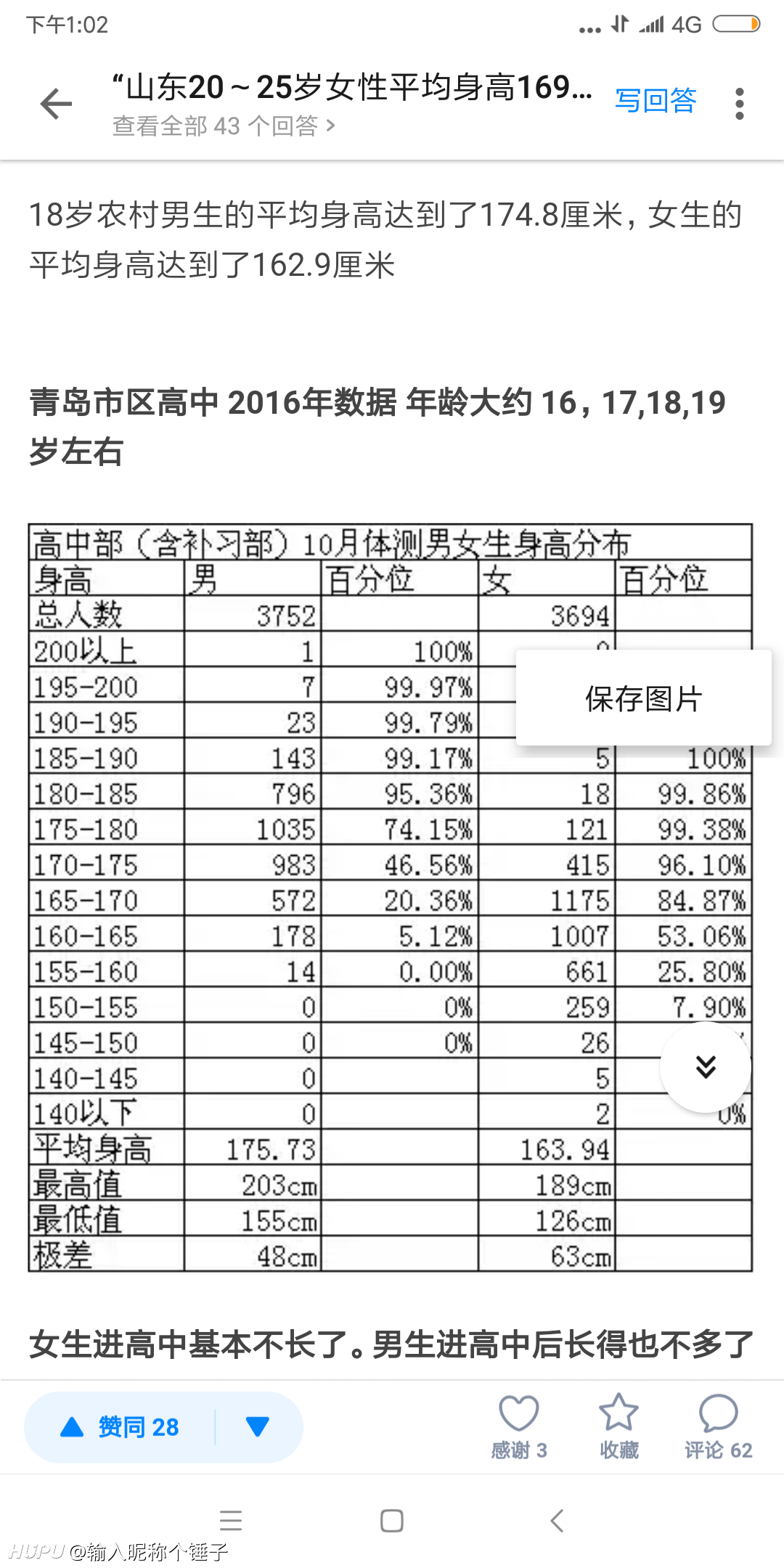 现在00后05后的身高真的太可怕了 开始理解山东jr说人均180了 19年10月7日虎扑存档 看帖神器