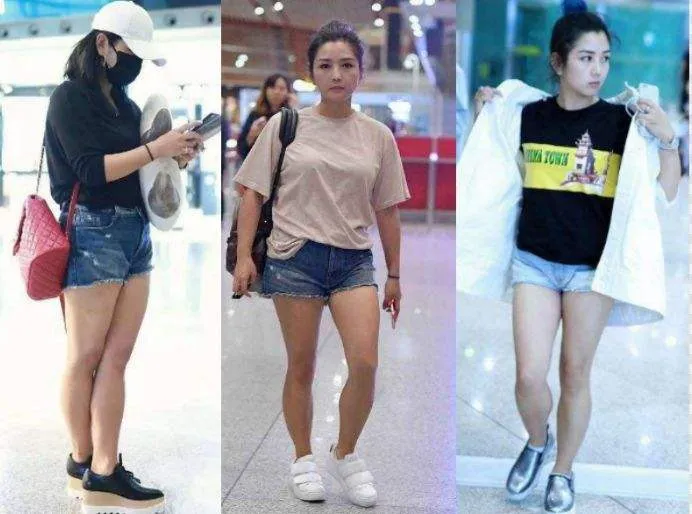 娱乐圈里的粗短腿女星 你喜欢谁 娱乐圈 虎扑社区