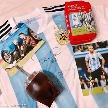 梅西其实还有代言马黛茶