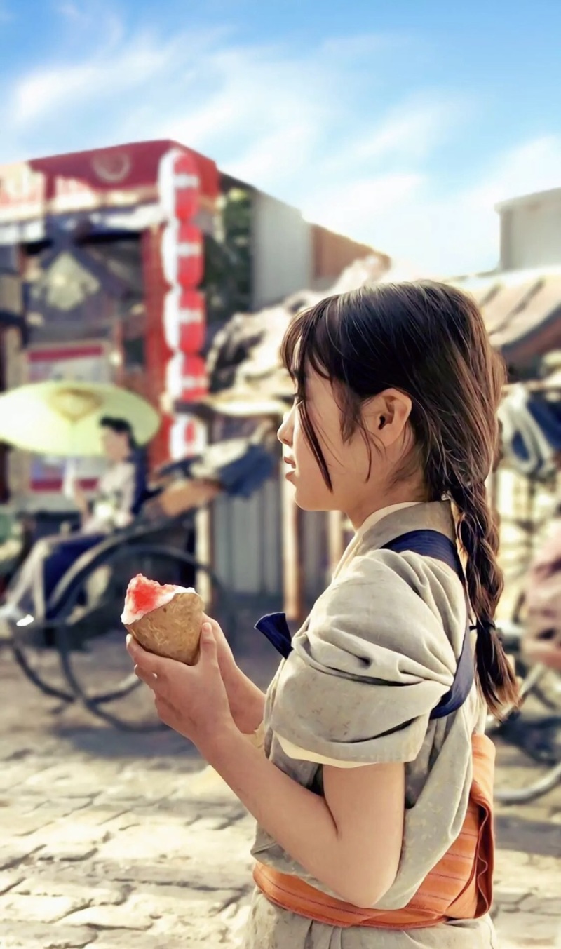 电影艺伎回忆录里的小女孩.