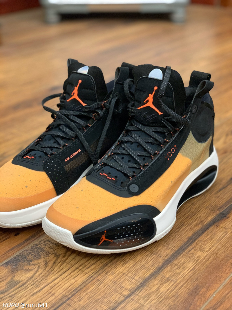 aj34火星配色开箱,还挺好看