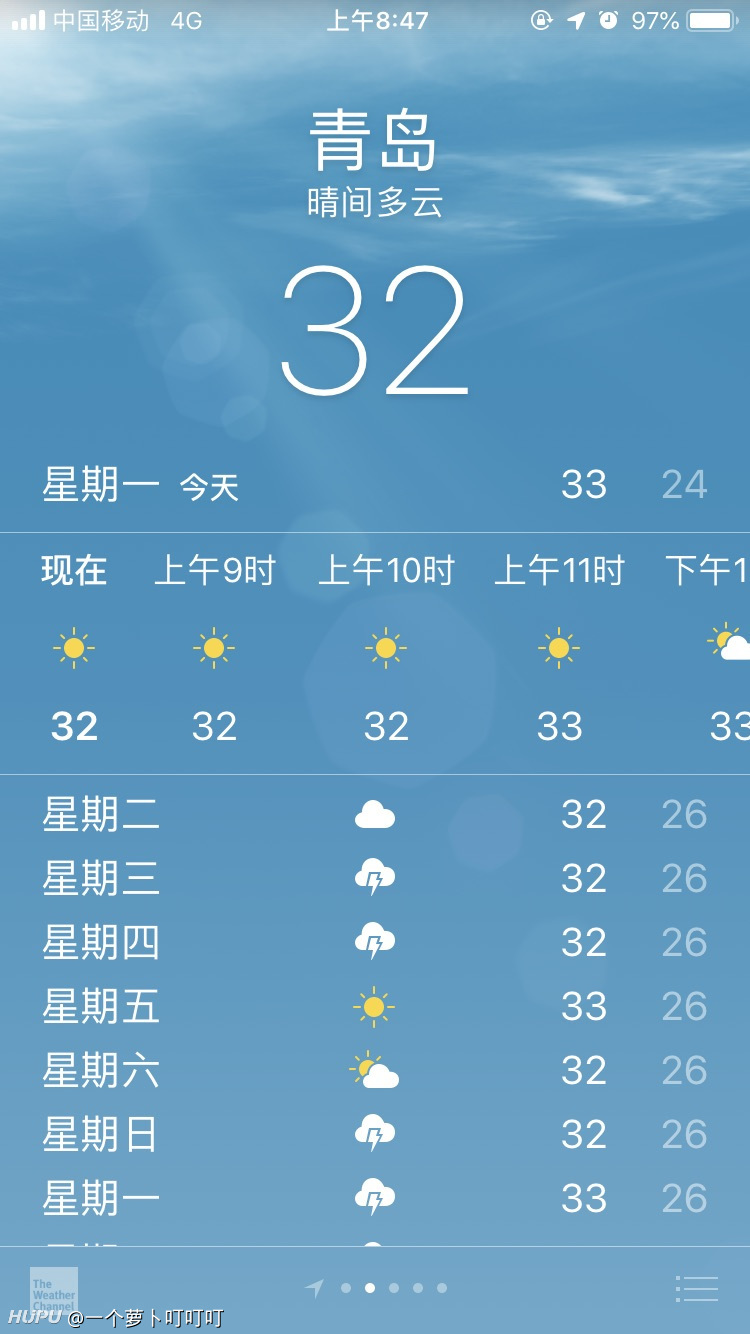 青岛已经热疯了 你们那里呢 虎扑
