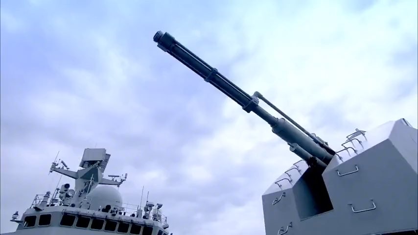 战舰赏析中国海军pj26型76mm速射舰炮火力赏析作者海魂船长