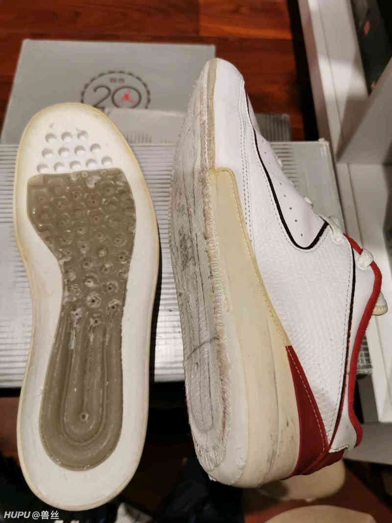 老鞋开胶拆解留念,aj2 12 14