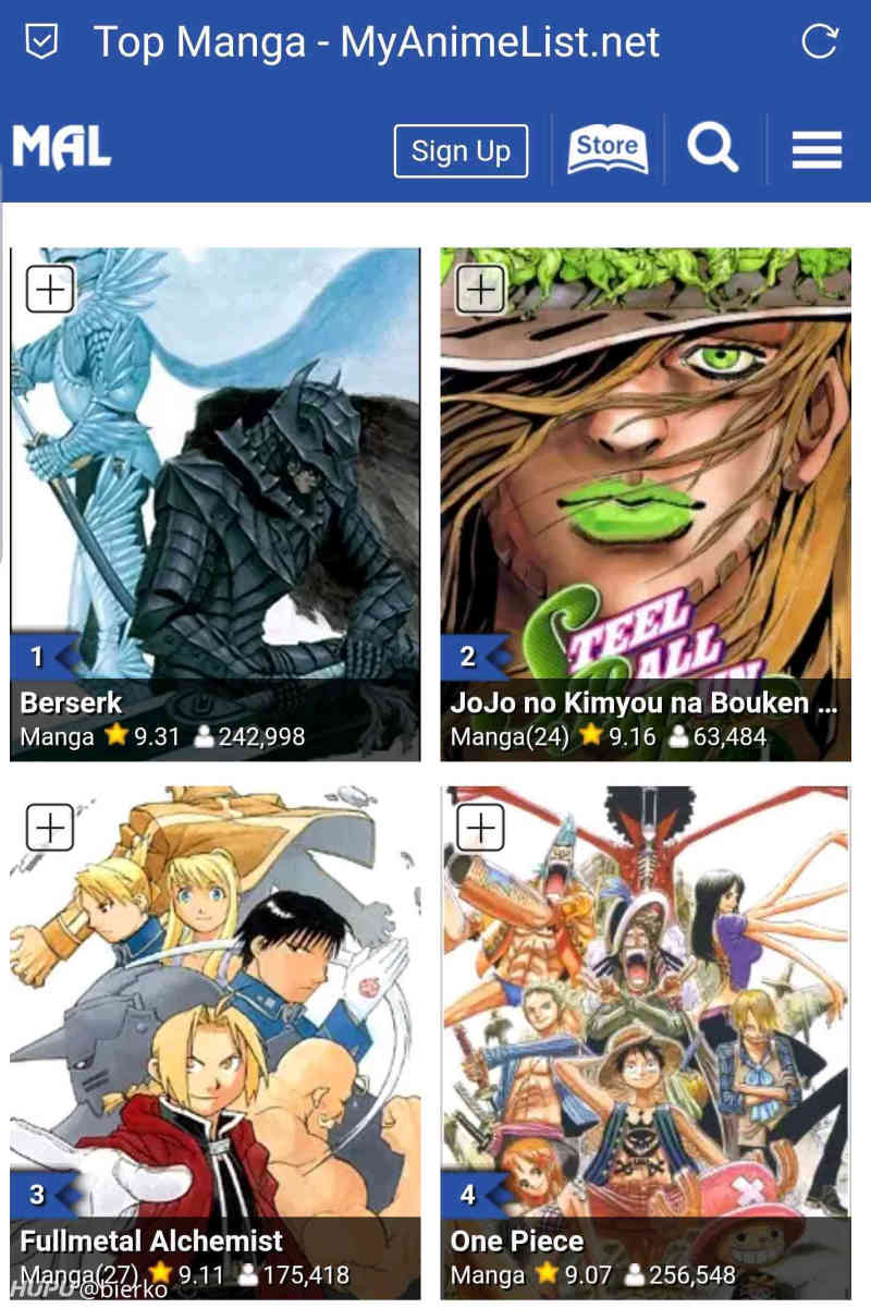 剑风传奇到底是什么水平的漫画 何德何能能在myanimelist上常年霸占top1 虎扑