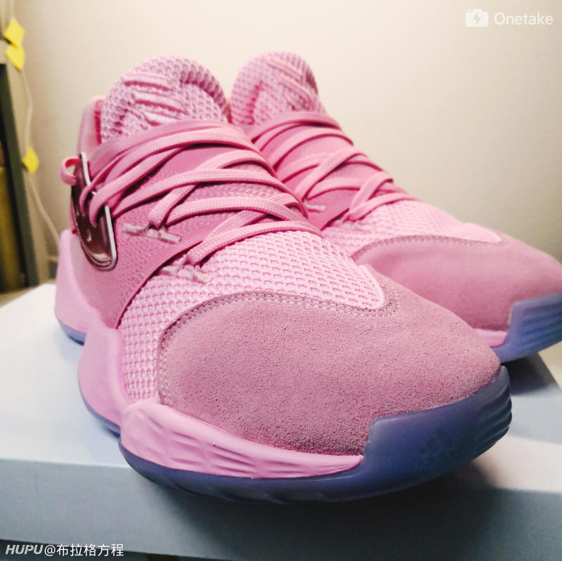 哈登4嫩粉开箱 harden vol.4 pink lemonade unboxing