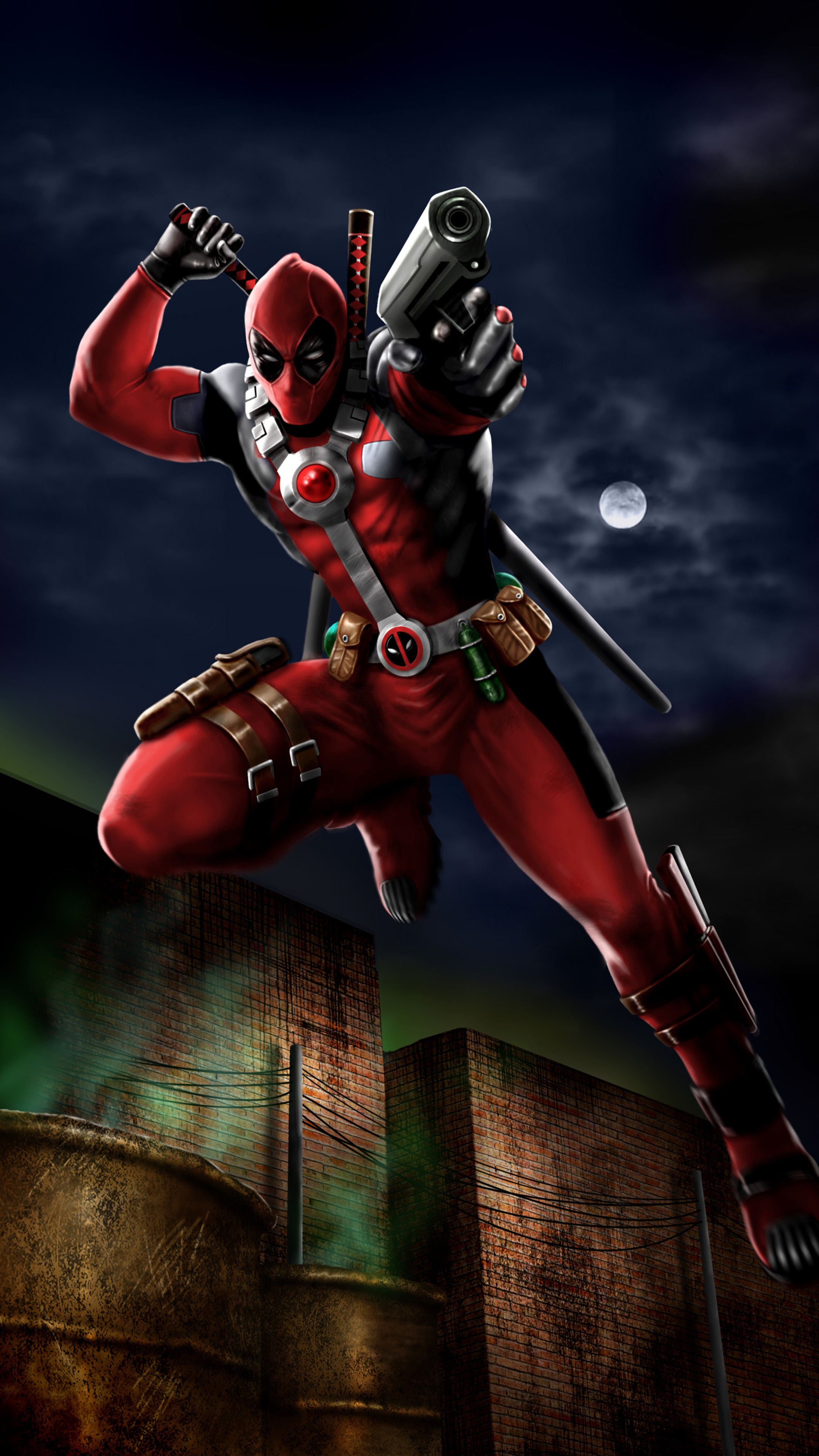 分享壁纸第四十二弹 小贱贱死侍手机壁纸 头像壁纸区 虎扑社区