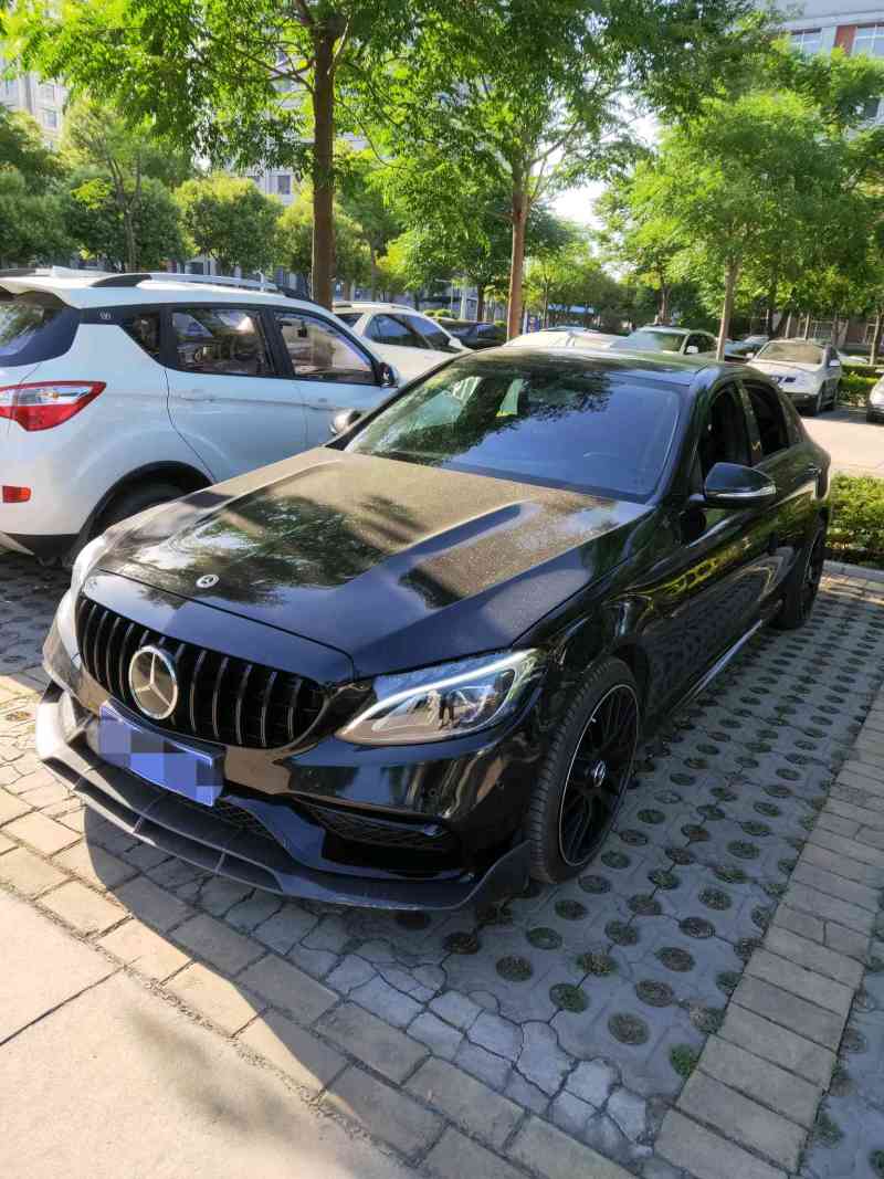 奔驰c200l改装黑武士之路