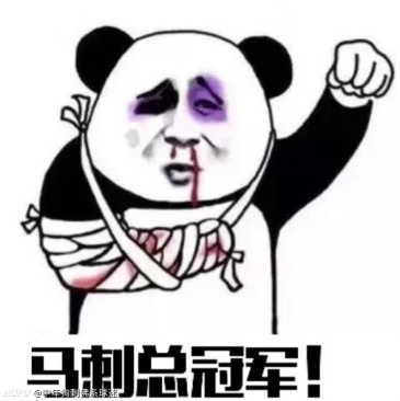 急求一个拄着拐杖喊xx总冠军的表情包