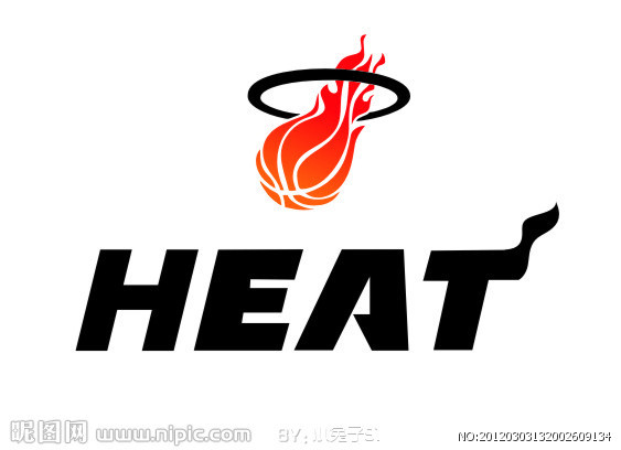 恭喜热火在最佳logo评选中夺冠!