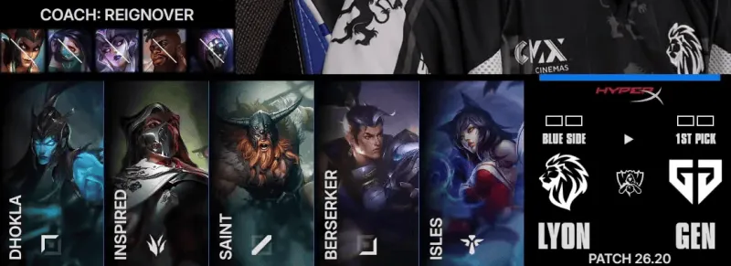 GEN vs T1