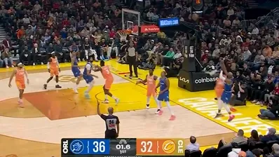 ??不懼大場面！克內克特側翼借掩護 速射三分再度洞穿籃心