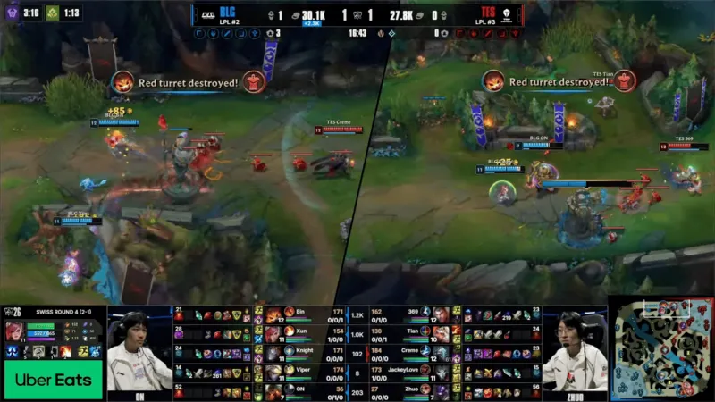BLG vs TES