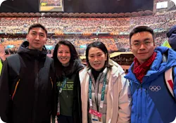 杨扬寄语：一起见证赛场荣光，见证每一个激动人心的时刻
