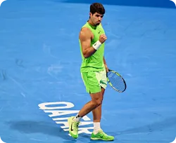 ATP多哈站八强对阵：阿卡vs卡恰诺夫，辛纳vs门希克