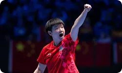 孙颖莎3-0击败刘杨子，晋级WTT美国大满贯女单32强