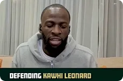 追梦：伦纳德是我NBA里最尊重的人，我甚至不会跟他说垃圾话