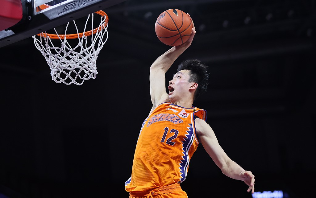 上海队球员戴昊晒成长之路视频篮球进化论