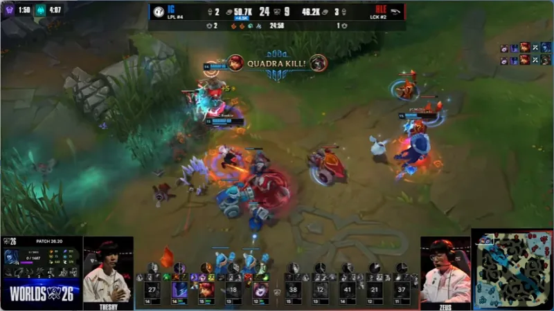 HLE vs T1