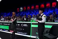 赵心童：能获胜是运气不错，我很享受在球桌上打球